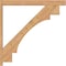 Ekena Millwork Merced Block Smooth Outlooker, Western Red Cedar, 5 1/2"W x 46"D x 46"H OUT06X46X46MRC05SWR - alternate 2